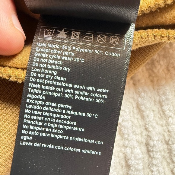 ba&sh Hoodie Women's M NWT Camel Puff Sleeve Embellished Hoodie Sweatshirt Chic - Picture 12 of 14